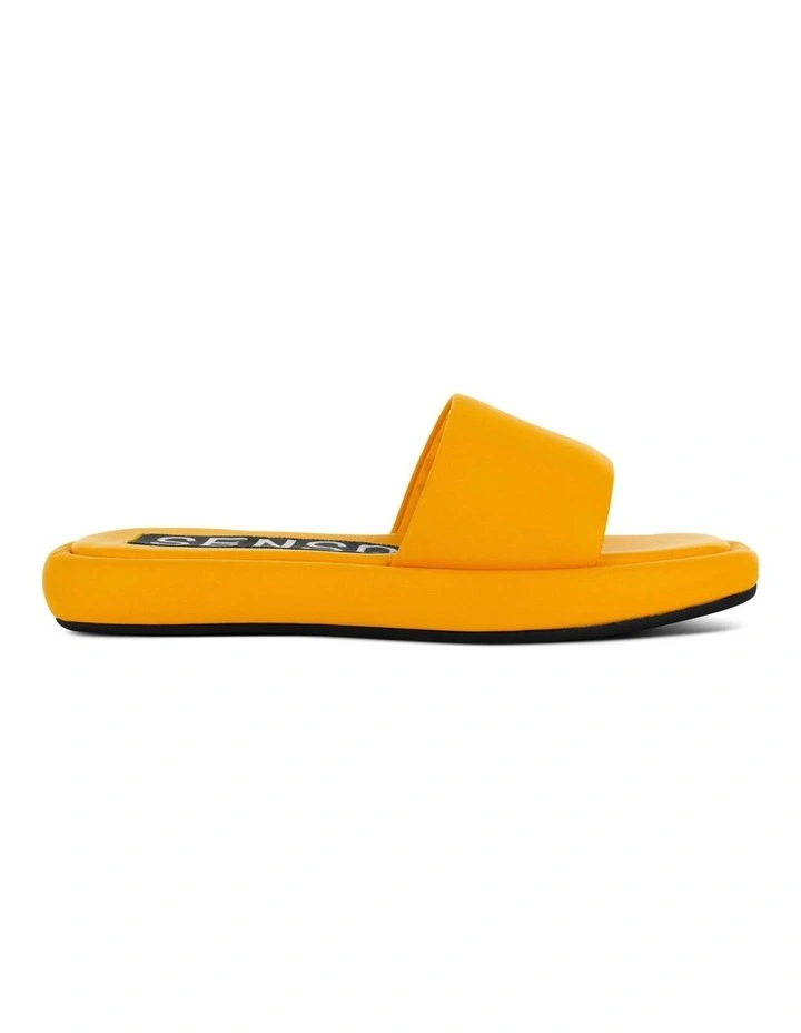 Bentley I Flat Sandals in Yellow