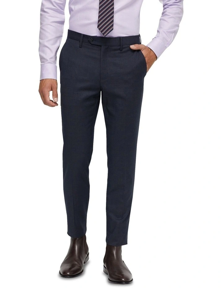 Byron Luxury Suit Trousers in Navy