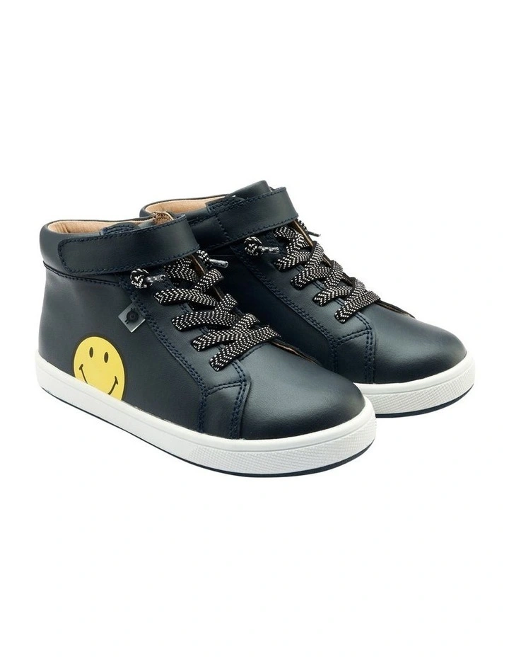 All Smiles Sneaker Boots in Navy