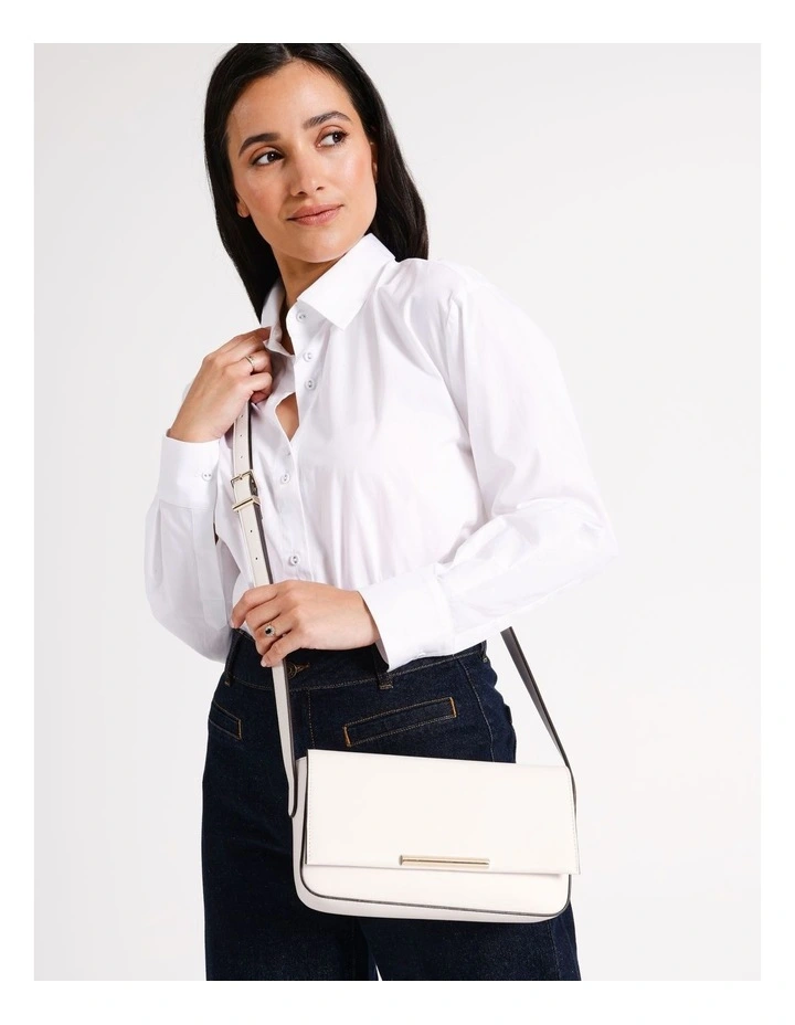 Gigi Crossbody Bag in White