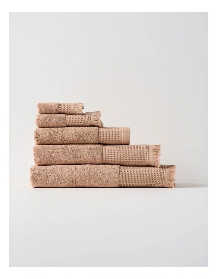 Eden Towel Range in Clay