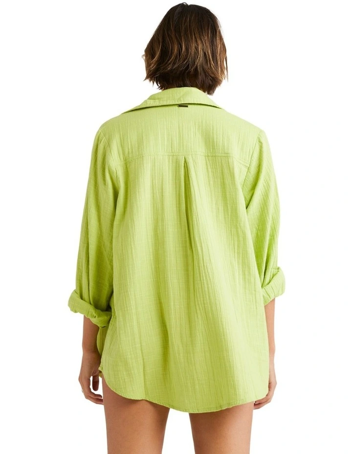 Swell Shirt in Lime