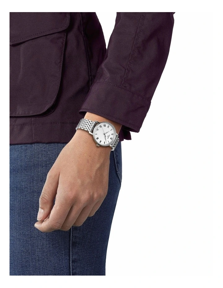 Everytime 34mm T1432101103300 Watch in Silver