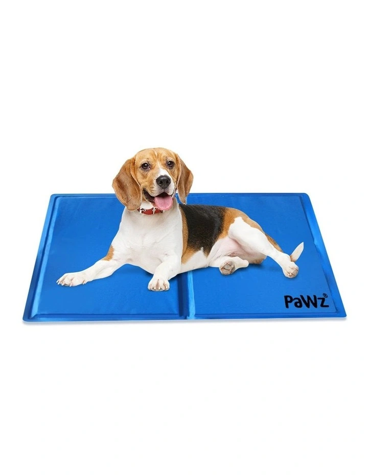 Pet Non-Toxic Self Cooling Mat 65x50cm in Blue