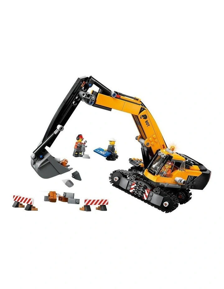 City Yellow Construction Excavator 60420