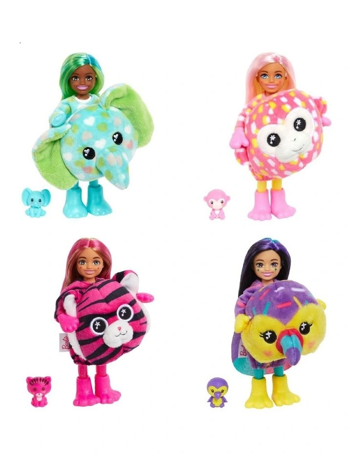Cutie Reveal Jungle Series Doll Assorted