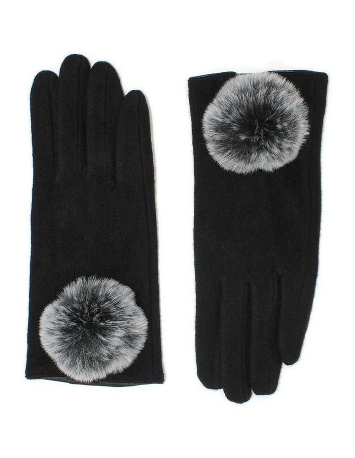 Antonella Gloves in Black