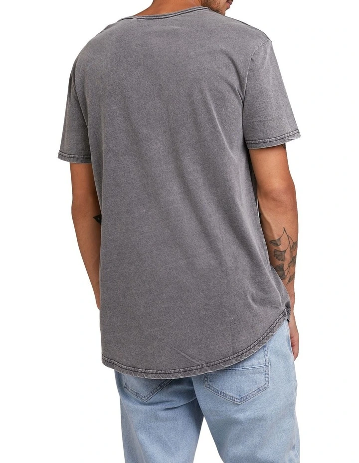 Acid Tail T-shirt in Charcoal/Lead