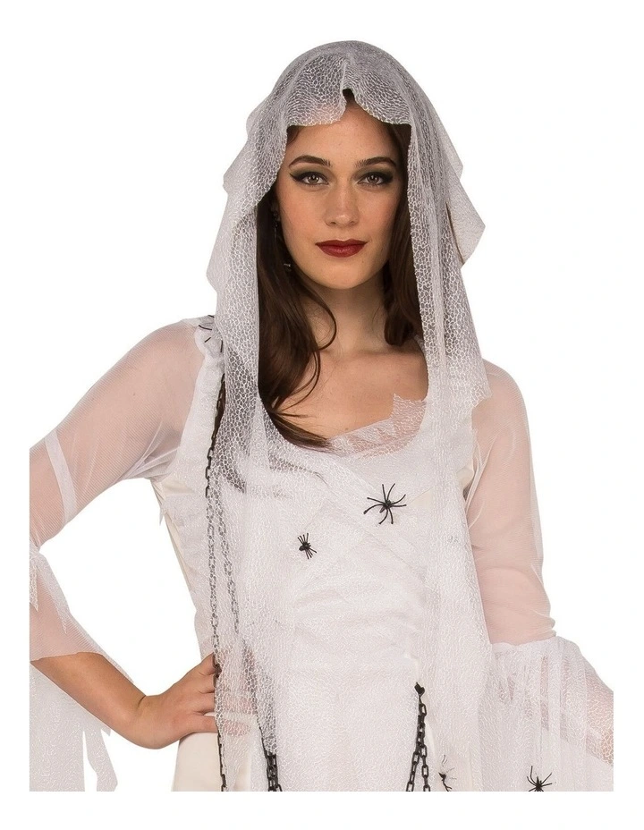 Rubies Ghostly Spirit Dress Up Costume in White