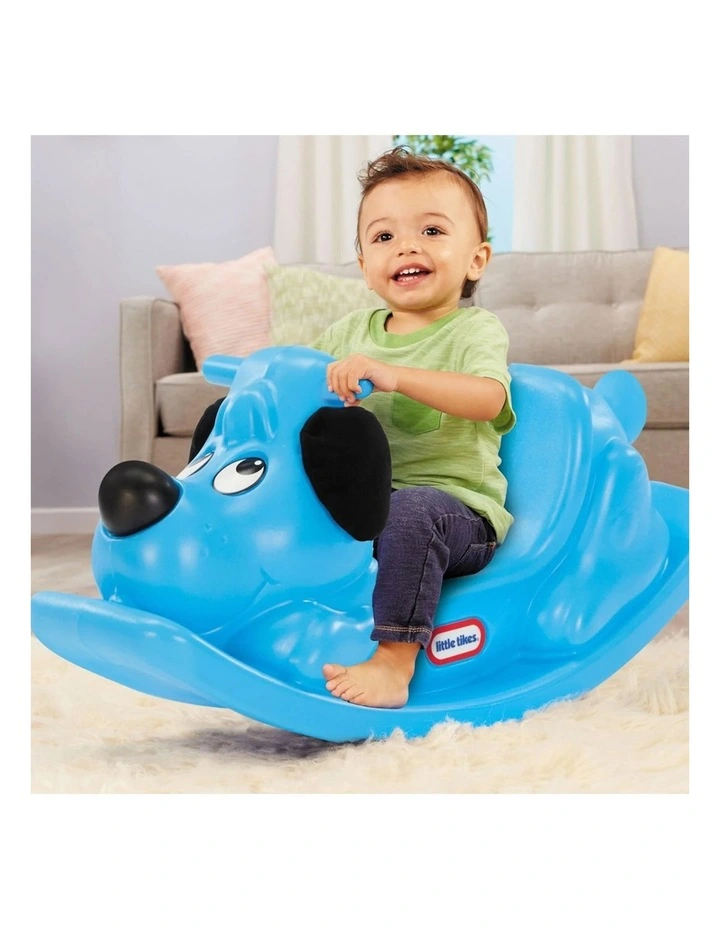 Compact Rockin' Puppy Rocker Ride On (1-3 Years) in Blue