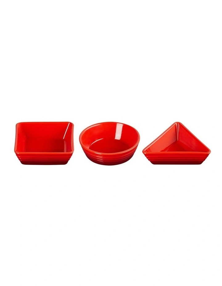 Tapas Set 3 Piece in Cerise