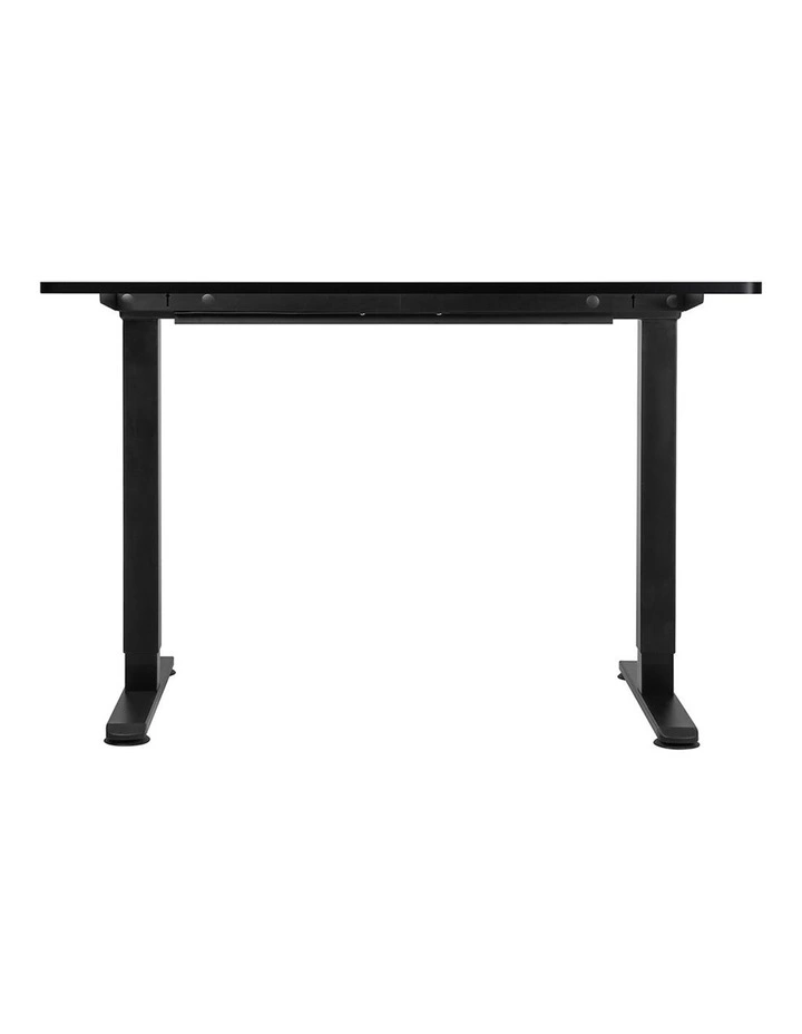 Electric Dual Motor Height Adjustable Motorised Standing Desk 120cm in Black