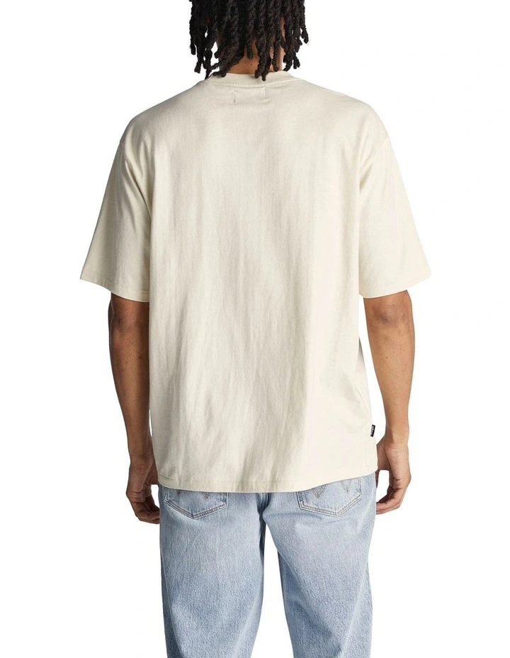 Statement Slacker Tee in Ecru