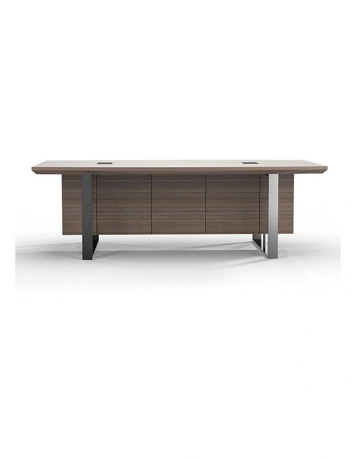 Inigo Boardroom Meeting Table 2.4m in Hazelnut