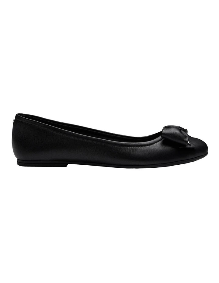 Bunny Leather Ballet in Black