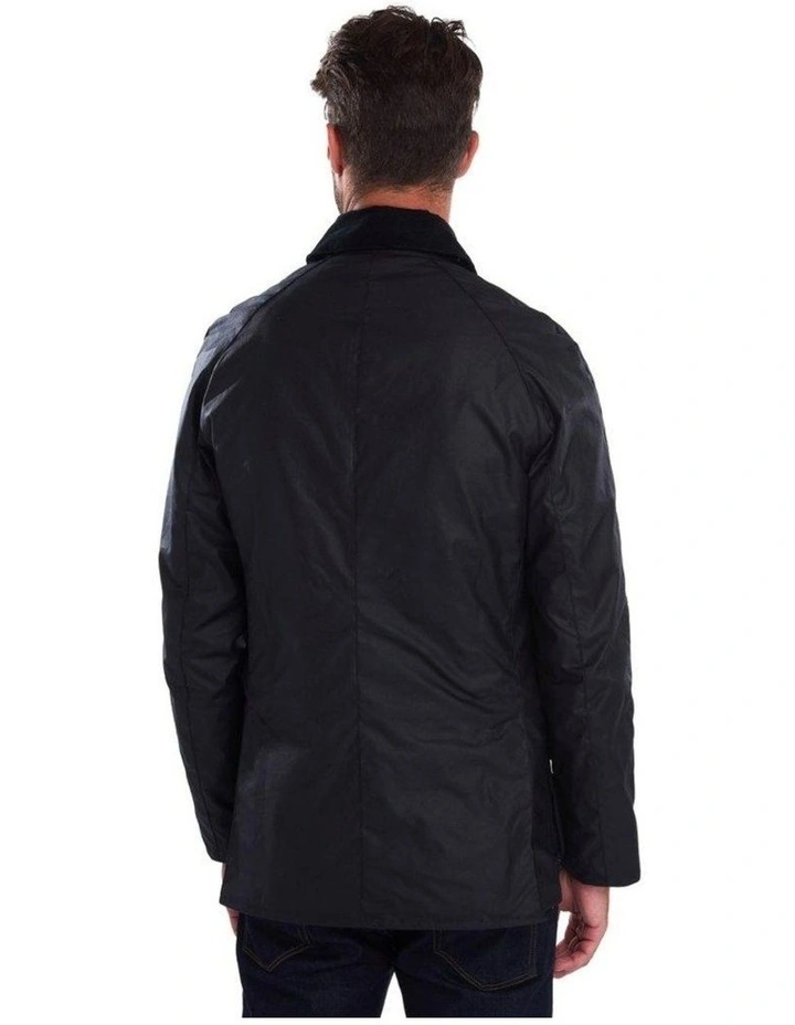 Henry Sartorial X Barbour Ashby Wax Jacket Navy