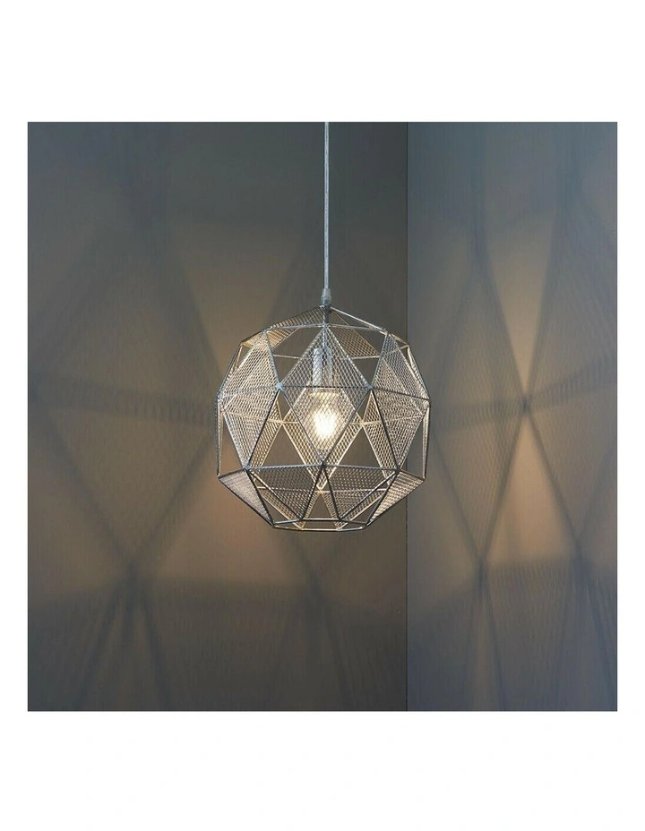 Bolu Pendant Light Chrome