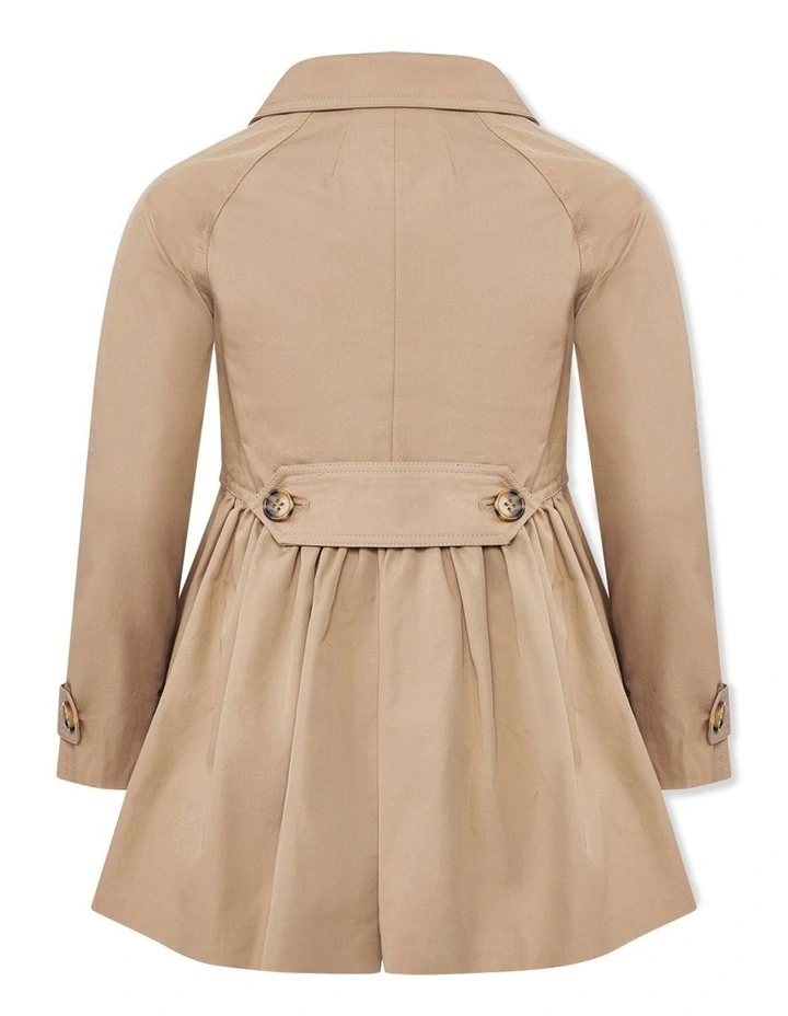 Mia Classic Trench in Tan