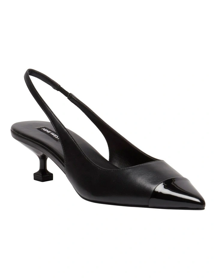 Workit Slingback Pump in Black