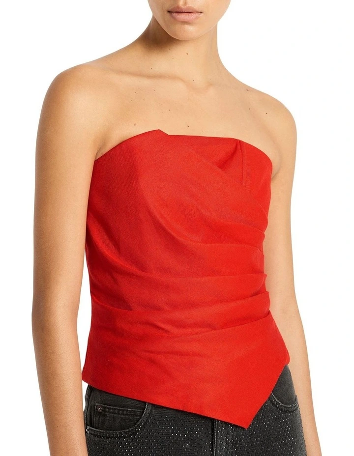 Dark Fantasy Bodice Top in Chilli
