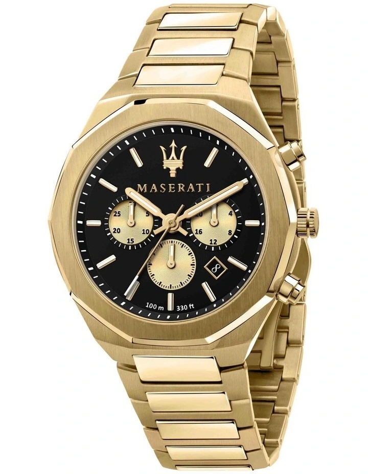 Maserati Stile Gold Watch