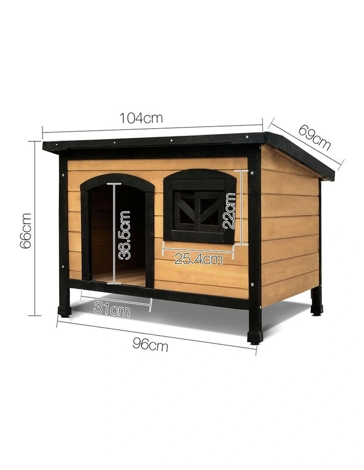 Large Wooden Pet Kennel