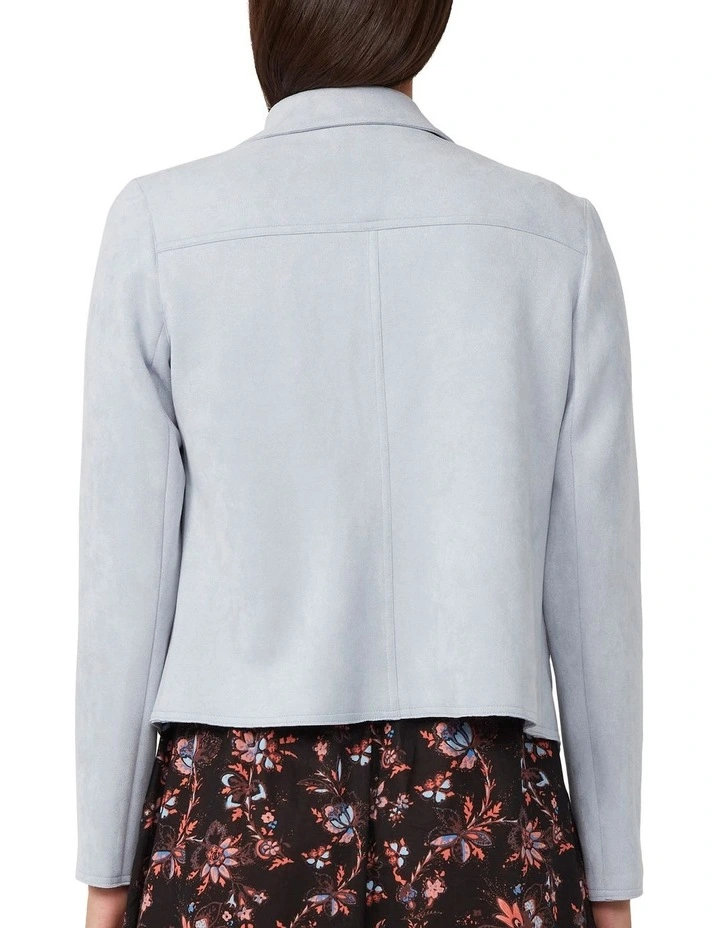 Veiled Vista Jacket in Blue