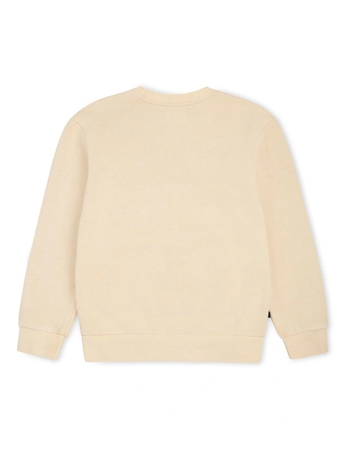 The Marcoola III Sweat Top (8-16 Years) in Butter
