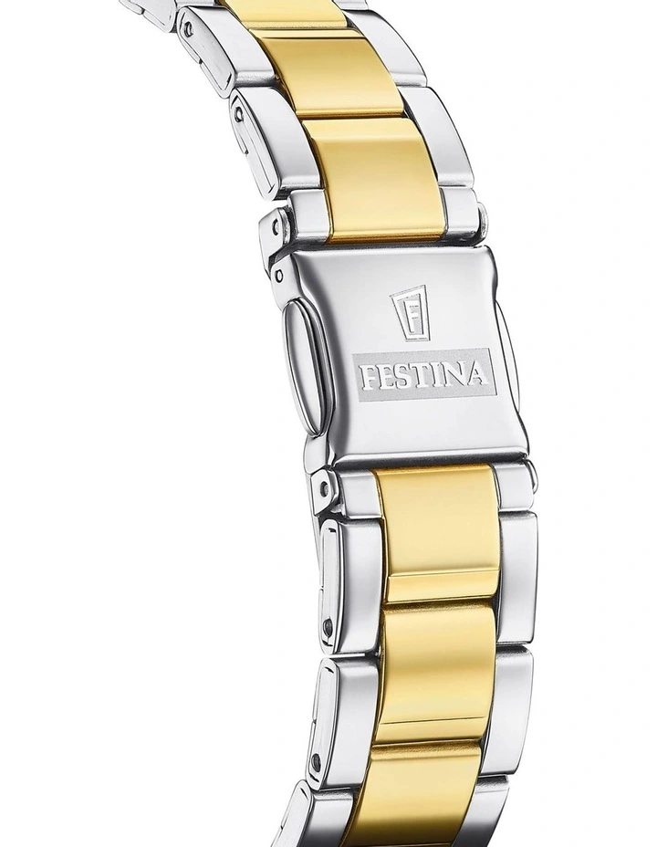 Mademoiselle Stainless Steel Watch in Gold