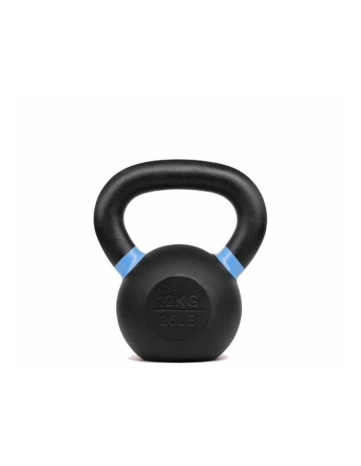 Cast Iron Kettlebell 12kg in Tiffany Blue
