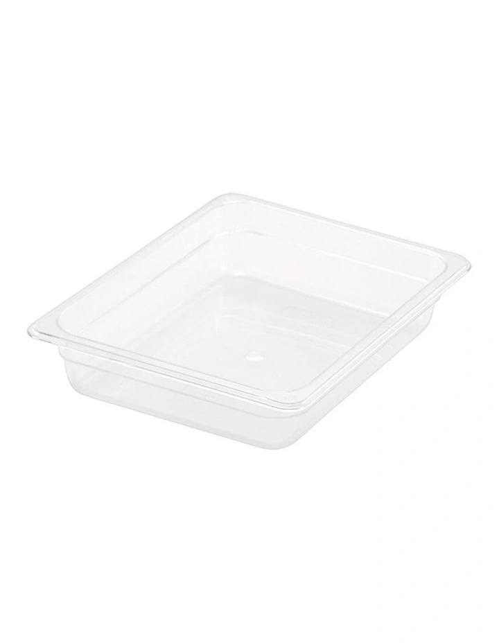 Gastronorm GN Pan 1/2 Food Tray Storage 65mm in Clear
