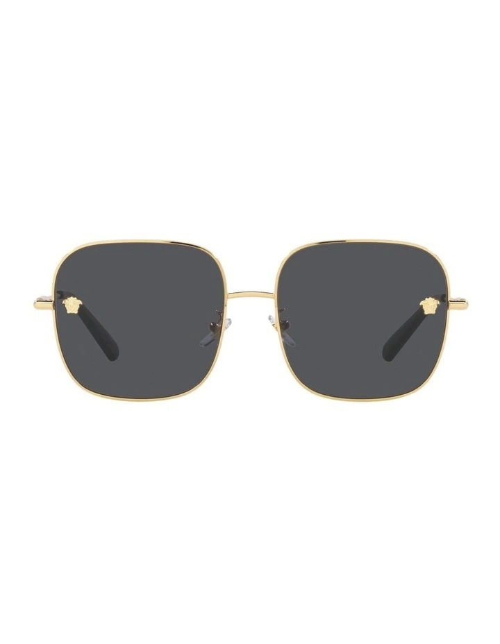 VE2246D Sunglasses in Gold