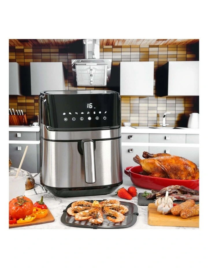 7L Digital Air Fryer in Stainless Steel