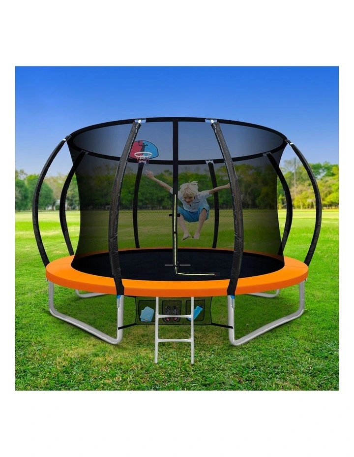 Basketball Hoop Set Cover Trampoline 10 Foot in Orange