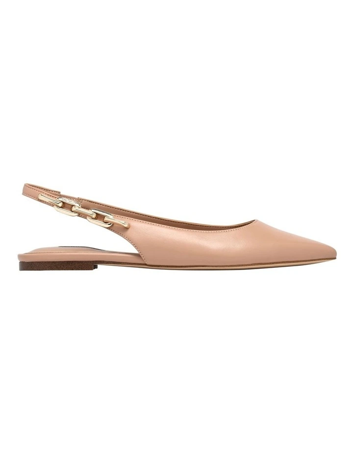 Babby Slingback Flat in Light Pink