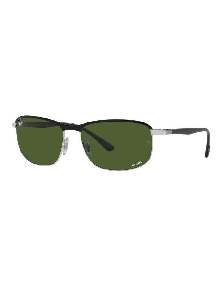 RB3671 Chromance Black Polarised Sunglasses
