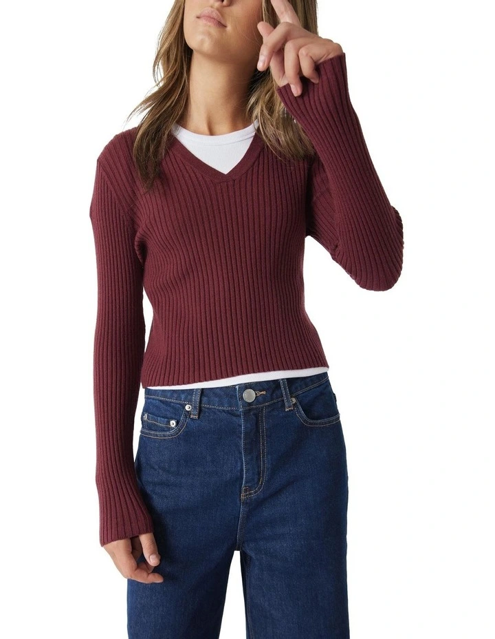 Abbey Collared Knit