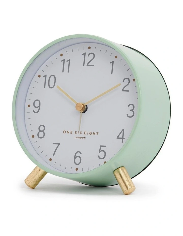 MAISIE Silent Alarm Clock in Mint