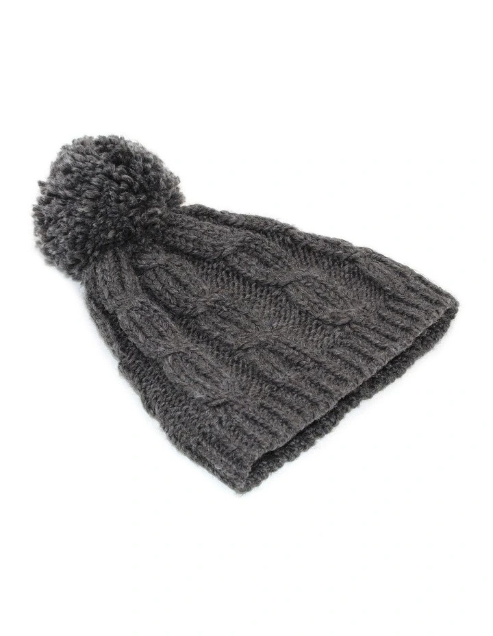 Karsyn Beanie in Charcoal