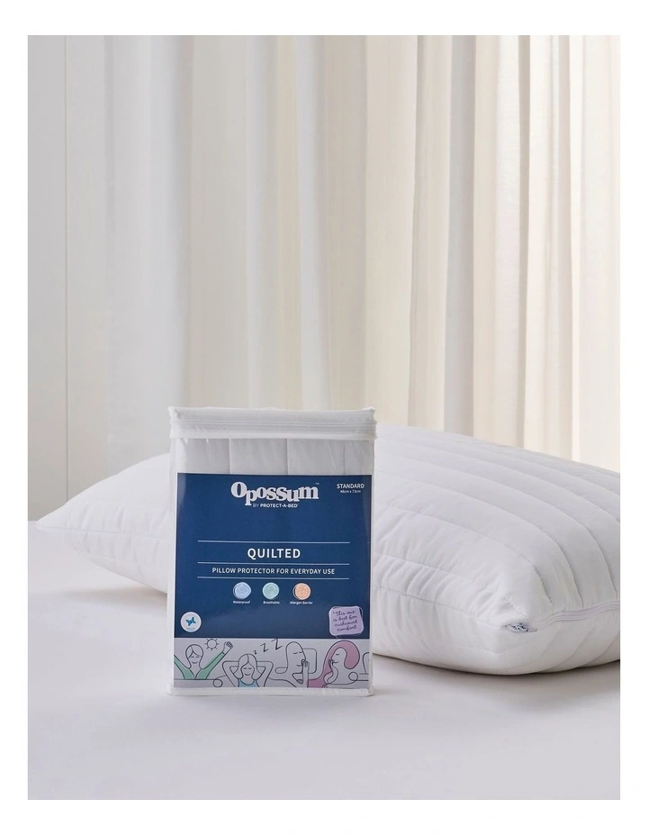 Quilted Waterproof Pillow Protector