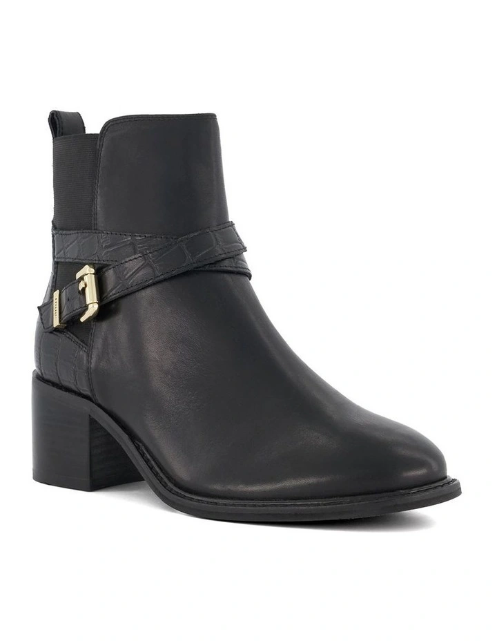 Pout Ankle Boot in Black