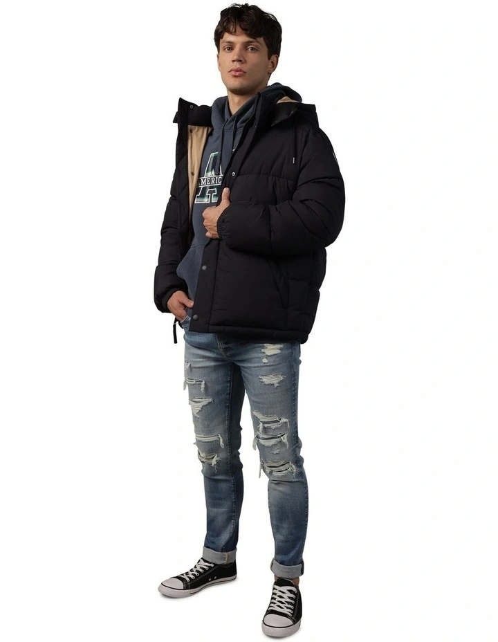 Big Puffer Jacket in Black