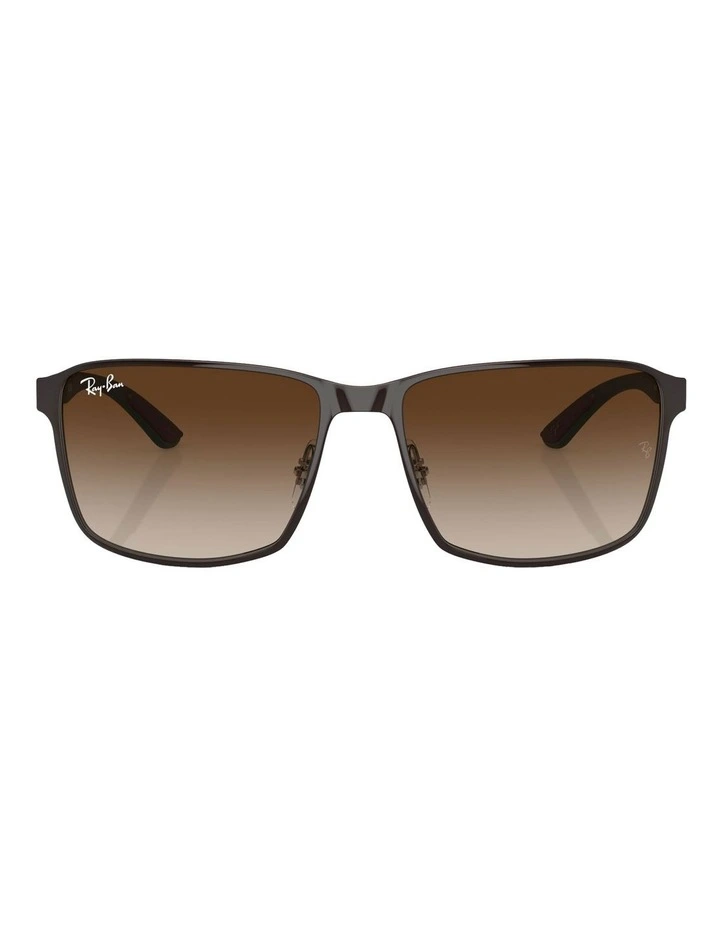 RB3721 Sunglasses in Brown
