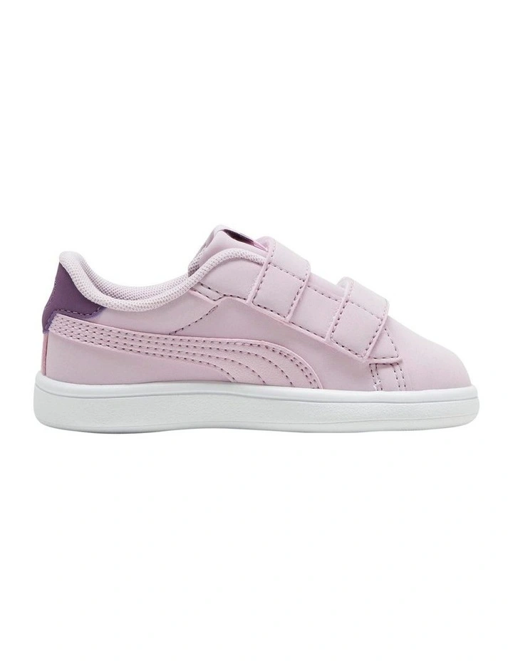 Smash 3.0 Butterfly Self-Fastening Infant Sneakers in Light Purple