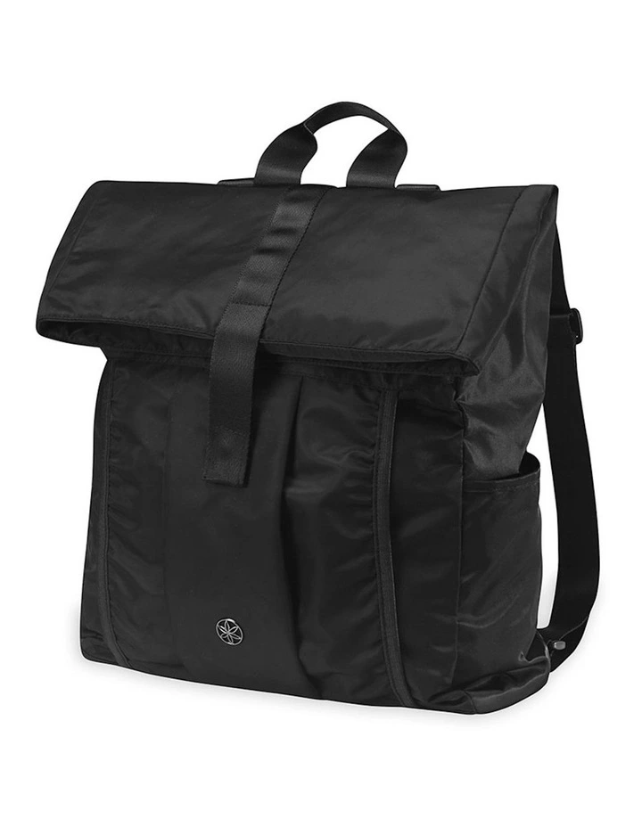 Performance Hold Everything Yoga Backpack in Black
