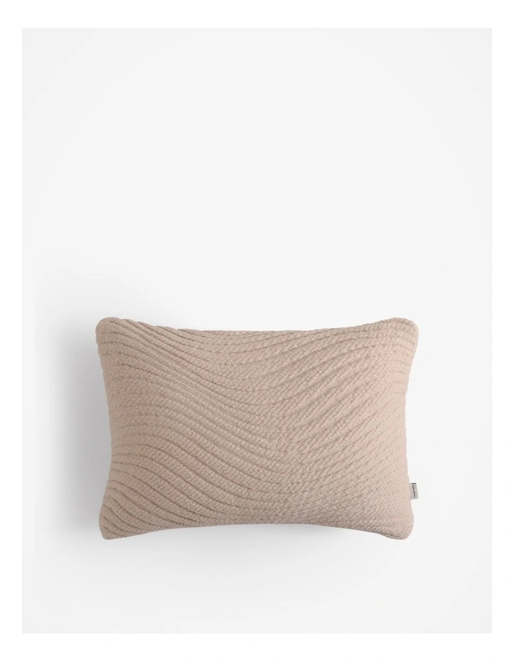 Wave Cushion 35x50 in Fawn