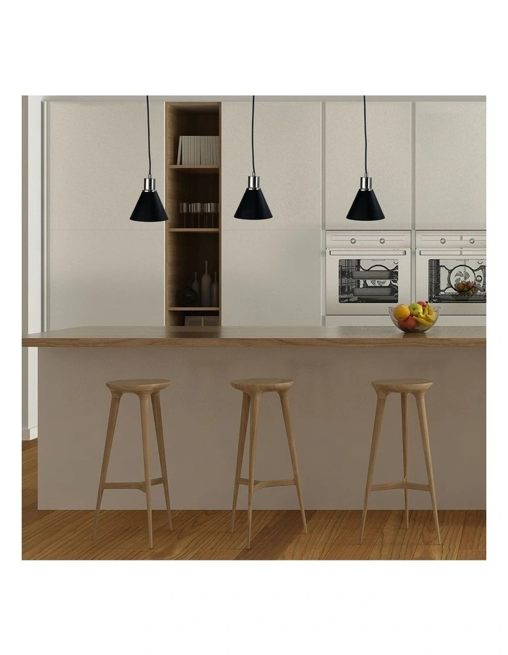 Como Pendant Light in Brushed Chrome