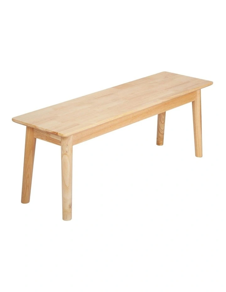 Wooden Dining Bench in Natural