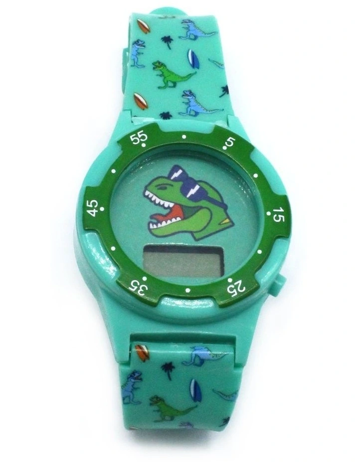 Roarsome Watch in Blue/Green