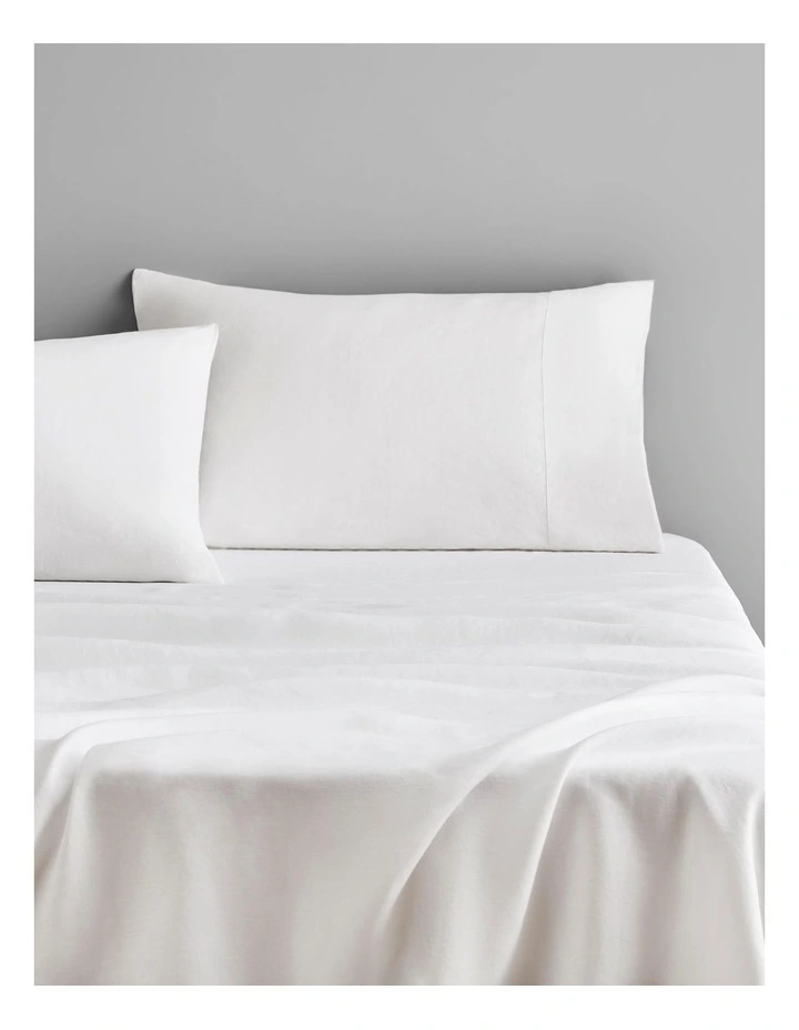 Abbotson Flat Sheet in White